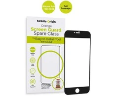 „Mobile Origin“ oranžinis ekrano apsauginis stiklas iPhone 8/7/SE 2022/SE 2020