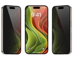 Mobile Origin Ekrano apsaugos Privatumo užtikrinimui su lengvai aplikatoriumi, 2 vnt. pakuotėje – iPhone 17