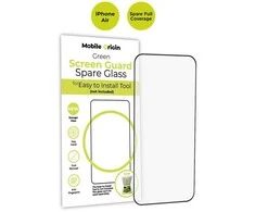 Mobile Origin ekrano apsauga, atsarginis stiklas, pilnai padengiantis iPhone Air