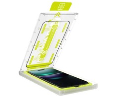 „Mobile Origin“ ekrano apsaugos su lengvai apklijuojamu dangteliu, visiškai padengiančios, 2 vnt. pakuotėje – „iPhone 17“