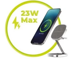 Mobile Origin TravelCharge PRO Sidabrinis