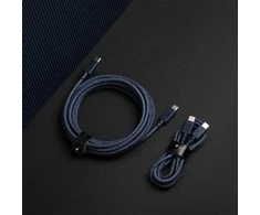 Native Union Belt Cable XL 100W - USB-C kabelis - USB-C, 3 m (tamsiai mėlynas)