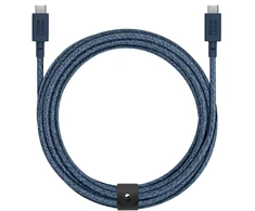 Native Union Belt Cable XL 100W - USB-C kabelis - USB-C, 3 m (tamsiai mėlynas)
