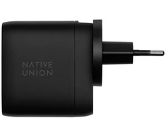 Native Union Greitas GaN įkroviklis PD 67W, juodas