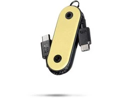 Native Union Kišeninis laidas (USB-C - USB-C), citrinos spalvos