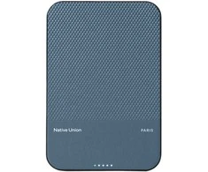 Native Union (Re)Classic magnetinis išorinis akumuliatorius Qi2 5000 mAh – tamsiai mėlynas
