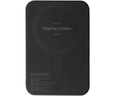 „Native Union (Re)Classic Qi2“ išorinė baterija – 5000 mAh magnetinė išorinė baterija, suderinama su „MagSafe“ ir „Qi2“, 15 cm USB-C – pridedamas USB-C laidas (žalios spalvos)