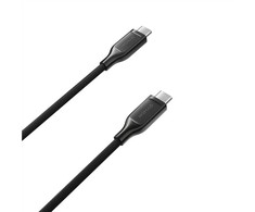 Nomad Kevlar kabelis, USB-C į USB-C, 0,3 m, karbido