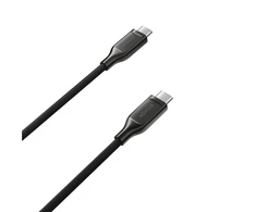 Nomad Kevlar kabelis, USB-C į USB-C, 0.3m, carbide