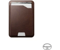 Nomad Leather Mag Wallet with Find My Tracking, ruda