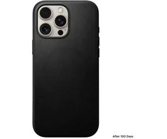 Dėklas Nomad Modern Leather case, juodas - iPhone 16 Pro Max