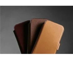 „Nomad Modern“ odinis dėklas, rudas – „iPhone 17“