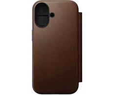 „Nomad Modern“ odinis dėklas, rudas – „iPhone 17“