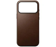 Nomad Modern Odinis dėklas, ruda - iPhone 17 Pro Max