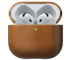 Nomad Modernus odinis dėklas, angliško gelsvo atspalvio – „Airpods 4“