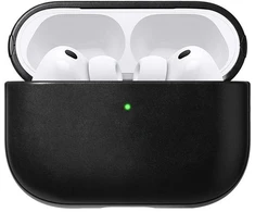 Nomad Modern odinis dėklas, juodos spalvos (Horween) – AirPods Pro 3