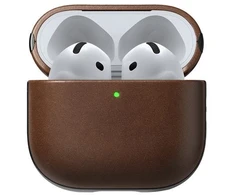 Nomad Modernus odinis dėklas, rudas - Airpods 4