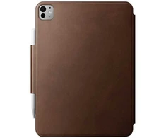„Nomad“ odinis dėklas, rudas. „Nomad“ oda – „iPad Pro 11“ M4.