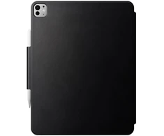 Nomad odinis folio dėklas, iš juodos Nomad odos - iPad Pro 13" M4, M5