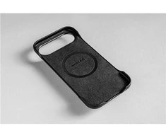 Nomad Tradicinis odinis dėklas, juodas („Horween“) – „iPhone Air“