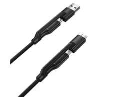 Nomad Universal Kevlar kabelis USB-C, 0.3m, carbide