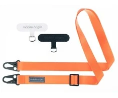Dirželis Mobile Origin Lanyard tape 25mm, Oranžinis, 84 - 165cm