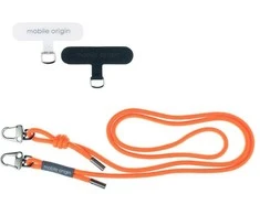 Dirželis Mobile Origin Lanyard rope 6 mm, Oranžinis, 82 - 163cm