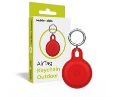 Mobile Origin „AirTag“ lauko raktų pakabukas, raudonas