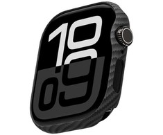 Dėklas Pitaka Air case, juodas/pilkas - Apple Watch 10 46 mm