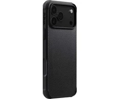 Dėklas Pitaka Aramid ProGuard Case, Juodas/Pilkas - iPhone 17 Pro