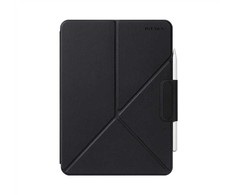 Pitaka Folio 2 case, juodas - iPad Air 11" 2024, iPad Pro 11" 2018/2022
