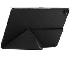 Pitaka Folio 2 case, juodas - iPad Air 11" 2024, iPad Pro 11" 2018/2022