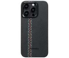 Dėklas Pitaka Fuzijos audimas MagEZ 4 600D, rapsodija - iPhone 15 Pro