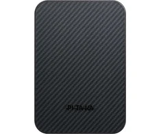 Pitaka išorinis akumuliatorius Qi2, 10 000 mAh, juoda/pilka