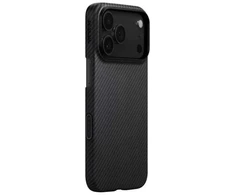 Dėklas Pitaka Ultra-Slim Case, Juodas/Pilkas - iPhone 17 Pro