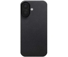 Dėklas Pitaka Ultra-Slim Case, Juodas/Pilkas - iPhone 17