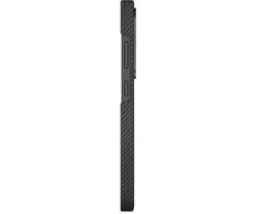 Dėklas Pitaka Ultra-Slim Case, Juodas/Pilkas Twill - Sansung Galaxy S25 Ultra