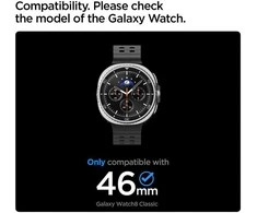 Spigen Bezel Tune Pro (Pilot), sidabrinis - Samsung Galaxy Watch 8 Classic 46mm