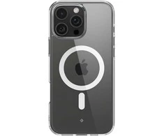 Dėklas Spigen Caseology Capella MagSafe, skaidrus baltas - iPhone 16 Pro