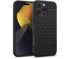 Dėklas Spigen Caseology Parallax MagSafe, matte juodas - iPhone 16 Pro