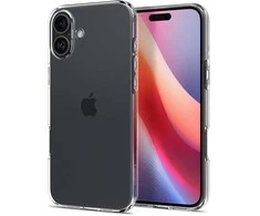 Dėklas „Spigen Crystal Flex“, krištolo skaidrumo – iPhone 16