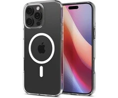 Dėklas „Spigen Crystal Flex MagSafe“, krištolo skaidrumo – „iPhone 16 Pro“