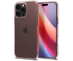 Dėklas „Spigen Crystal Flex“, rožinis krištolas - iPhone 16 Pro Max