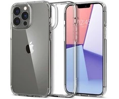 Dėklas Spigen Crystal Hybrid, crystal clear - iPhone 13 Pro Max
