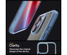 Dėklas Spigen Crystal Hybrid, sierra mėlynas - iPhone 16 Pro Max