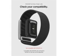 Spigen Fabric apyrankė WBF3, juodos spalvos – Whoop 5.0