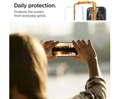 Apsauginis stiklas Google Pixel 8A Spigen ALM Glas.tr 2-pack skaidrus
