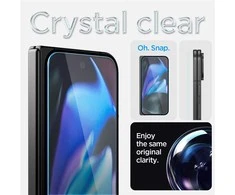 „Spigen Glass tR EZ Fit“ (2 vnt. dėklių), skaidrus – „Google Pixel 9 Pro Fold“
