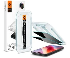 Ekrano apsauginis stiklas Spigen Glass tR EZ Fit (Privacy) 2 Pack, transparency - iPhone Air