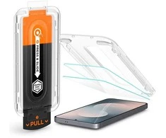 Spigen Glass tR EZ Fit Pro 2 Pack, transparency - Samsung Galaxy S25 FE